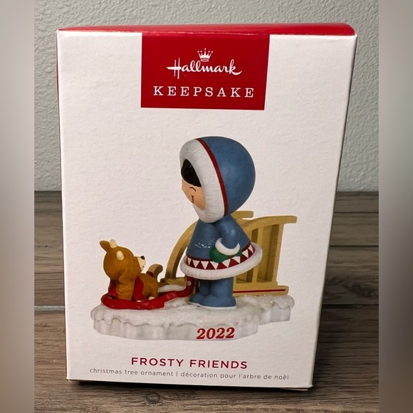 Hallmark Keepsake NEW 2022 Christmas Ornament Frosty Friends 43rd in series - Picture 1 of 10